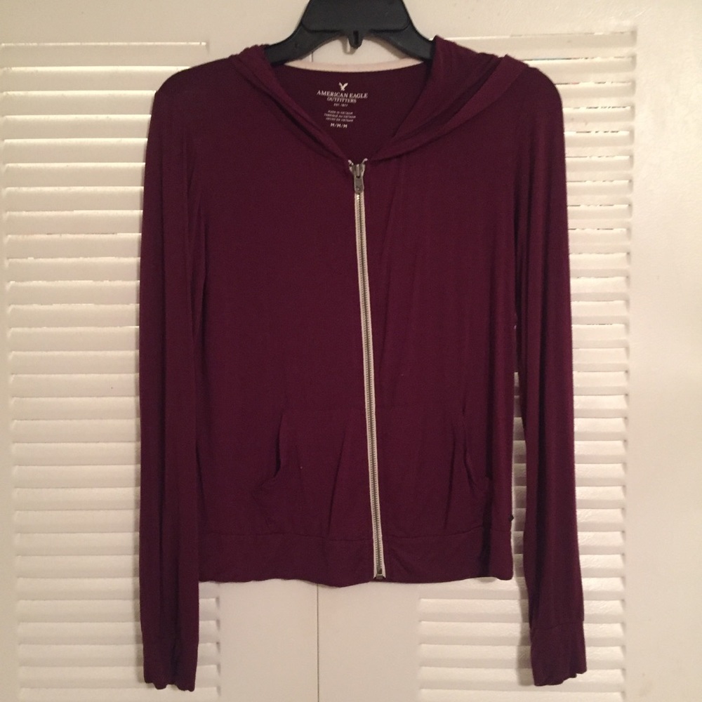American Eagle light weight zip up hoodie